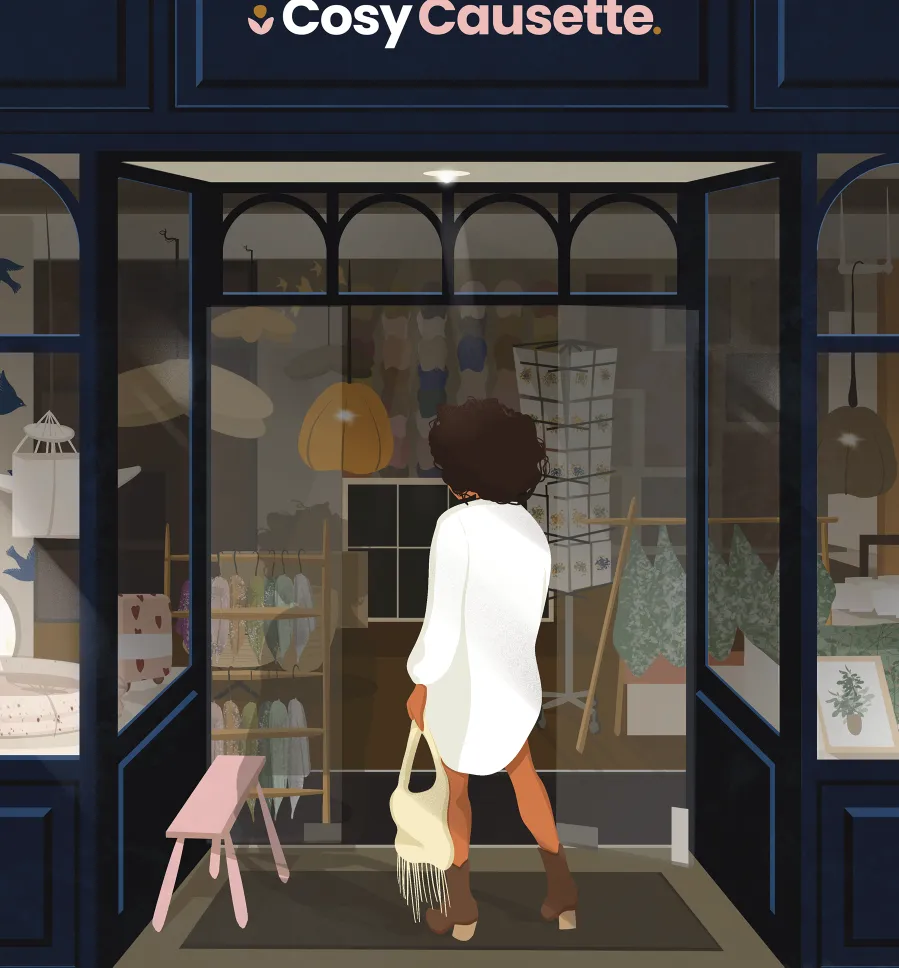 cosycosette-illustration illustration de la boutique cosy causette